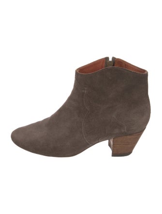 Isabel Marant Suede Western Boots