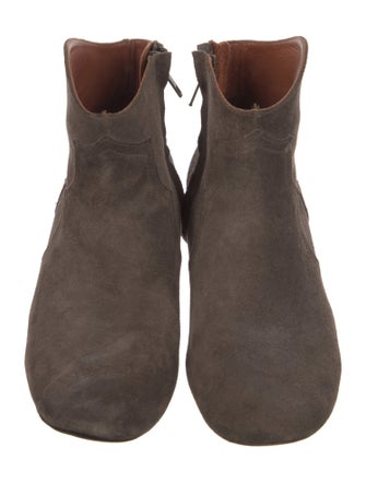 Isabel Marant Suede Western Boots