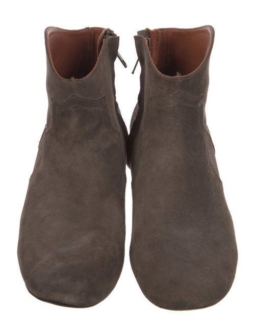 Isabel Marant Suede Western Boots
