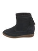 Isabel Marant Suede Tassel Accents Boots