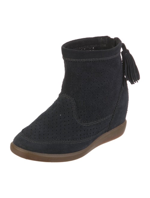 Isabel Marant Suede Tassel Accents Boots