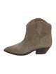 Isabel Marant Suede Western Boots