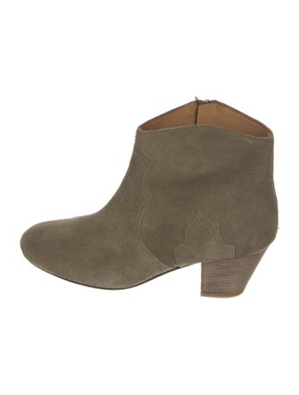 Isabel Marant Suede Western Boots