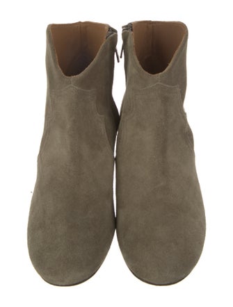 Isabel Marant Suede Western Boots