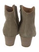 Isabel Marant Suede Western Boots