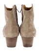 Isabel Marant Suede Western Boots