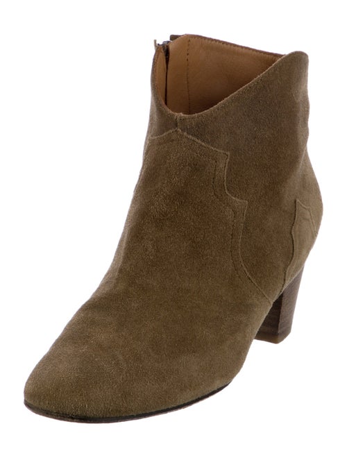 Isabel Marant Suede Western Boots