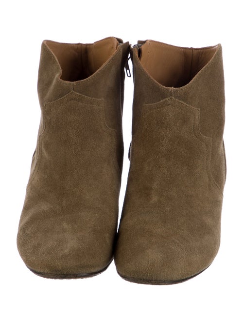 Isabel Marant Suede Western Boots