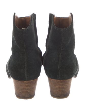 Isabel Marant Suede Western Boots