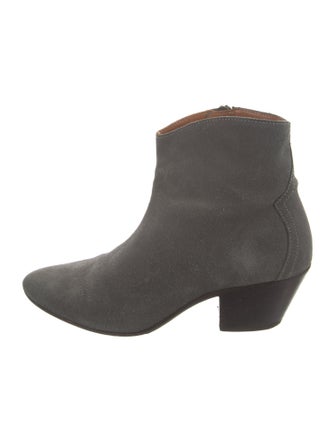 Isabel Marant Suede Western Boots