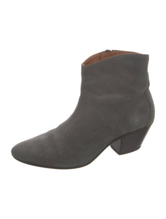 Isabel Marant Suede Western Boots