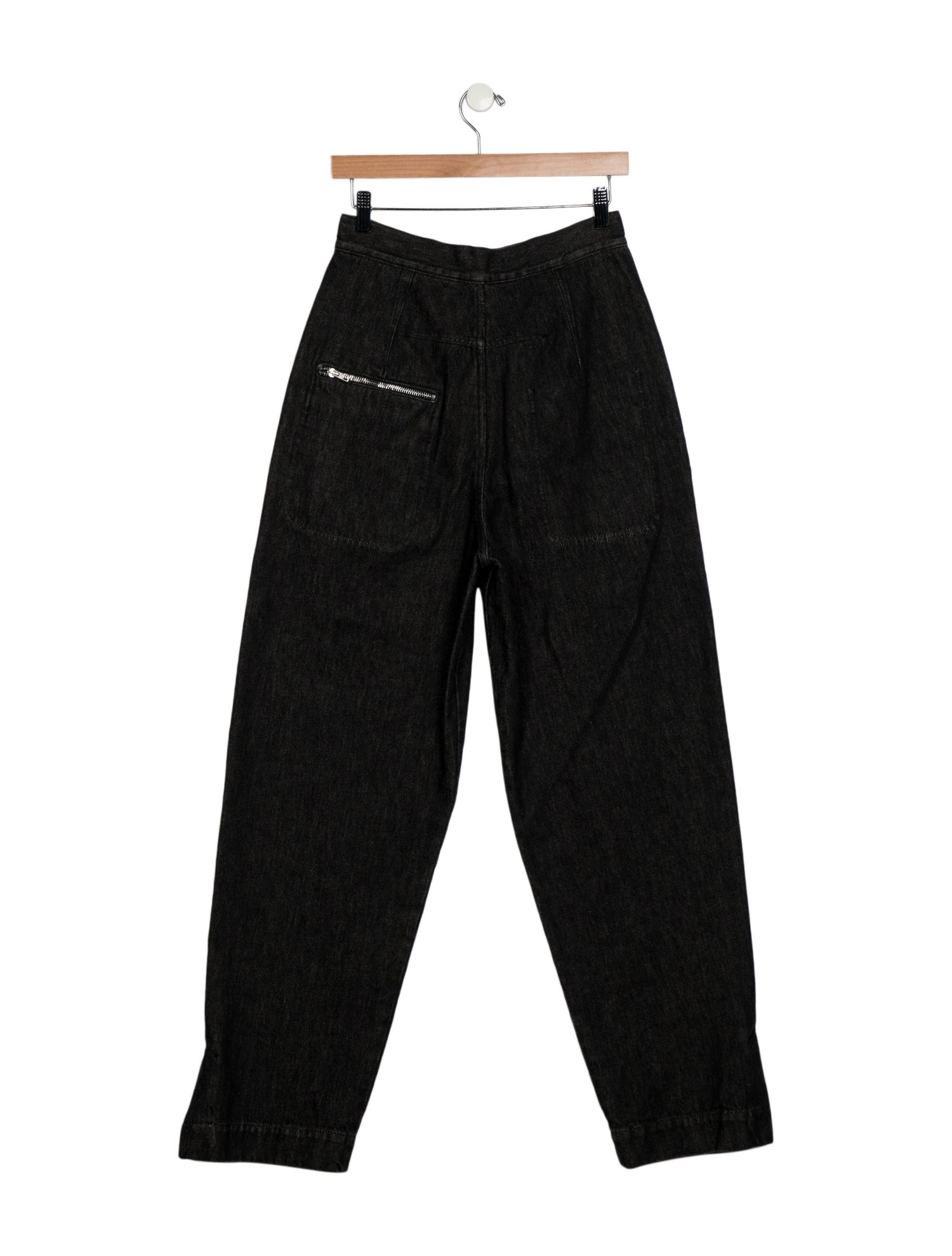 Isabel Marant High-Rise Straight Leg Jeans