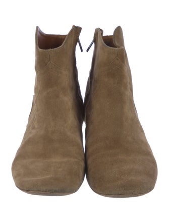 Isabel Marant Suede Western Boots