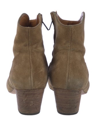 Isabel Marant Suede Western Boots