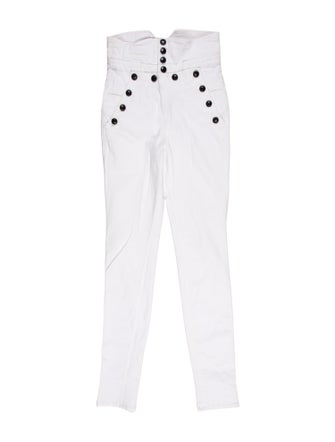 Isabel Marant High-Rise Skinny Leg Jeans