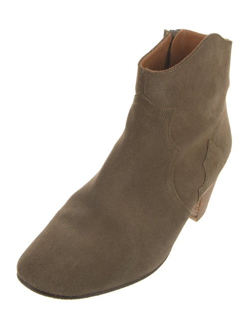 Isabel Marant Suede Western Boots