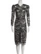 Isabel Marant Silk Knee-Length Dress