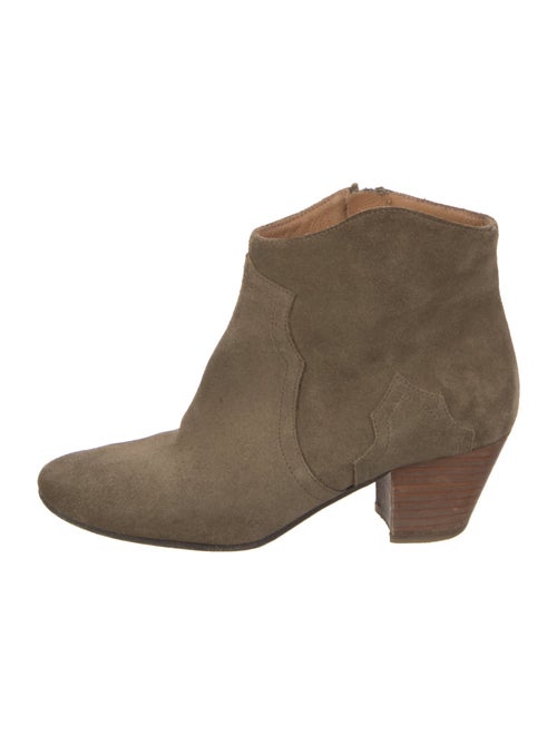 Isabel Marant Suede Western Boots