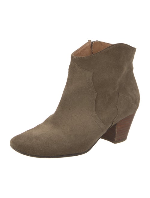 Isabel Marant Suede Western Boots