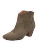 Isabel Marant Suede Western Boots