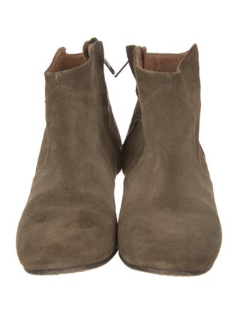 Isabel Marant Suede Western Boots