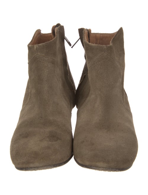 Isabel Marant Suede Western Boots
