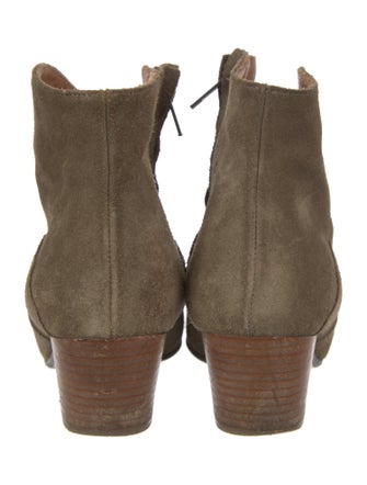 Isabel Marant Suede Western Boots