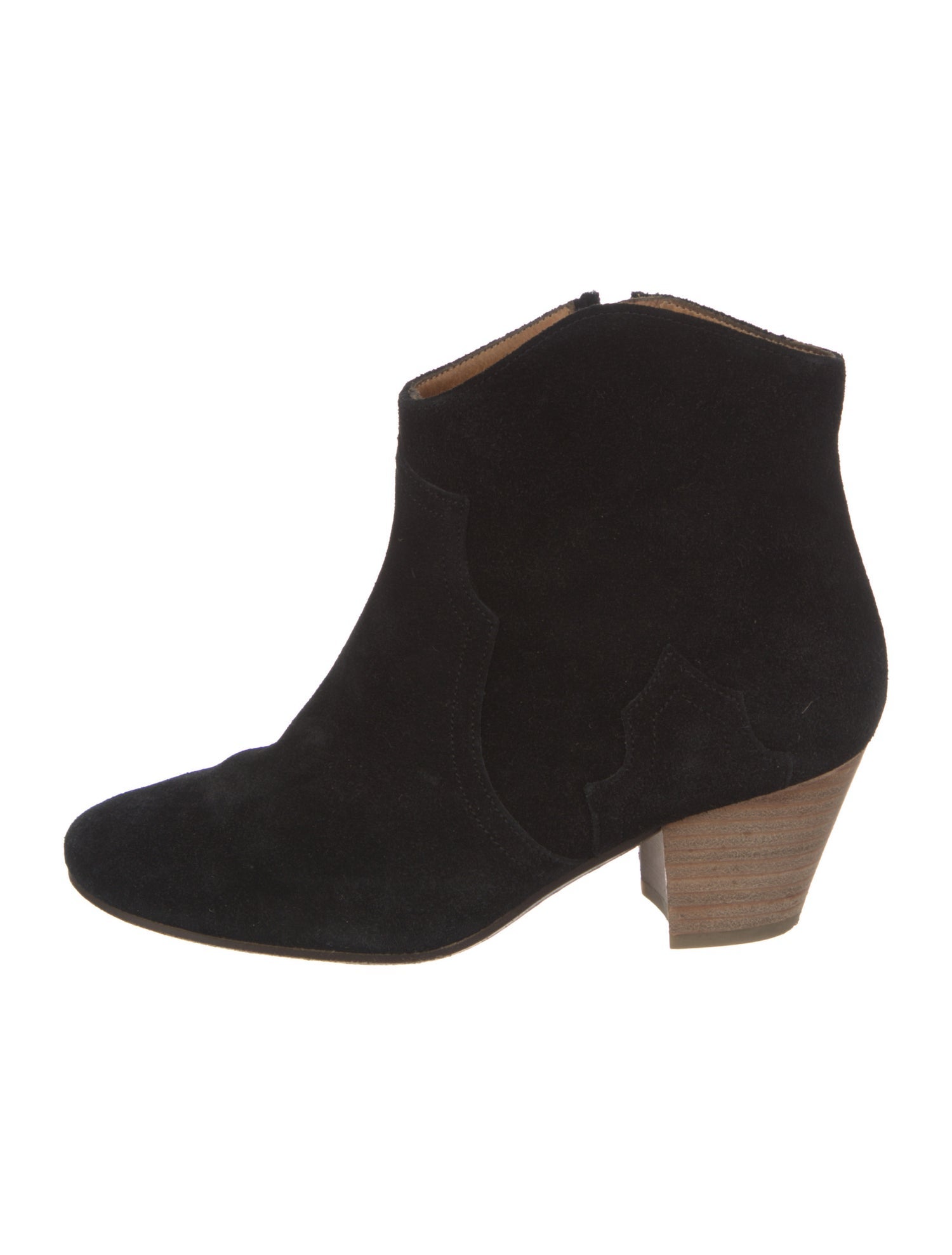 Isabel Marant Suede Western Boots