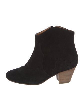 Isabel Marant Suede Western Boots