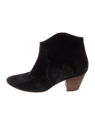 Isabel Marant Suede Western Boots