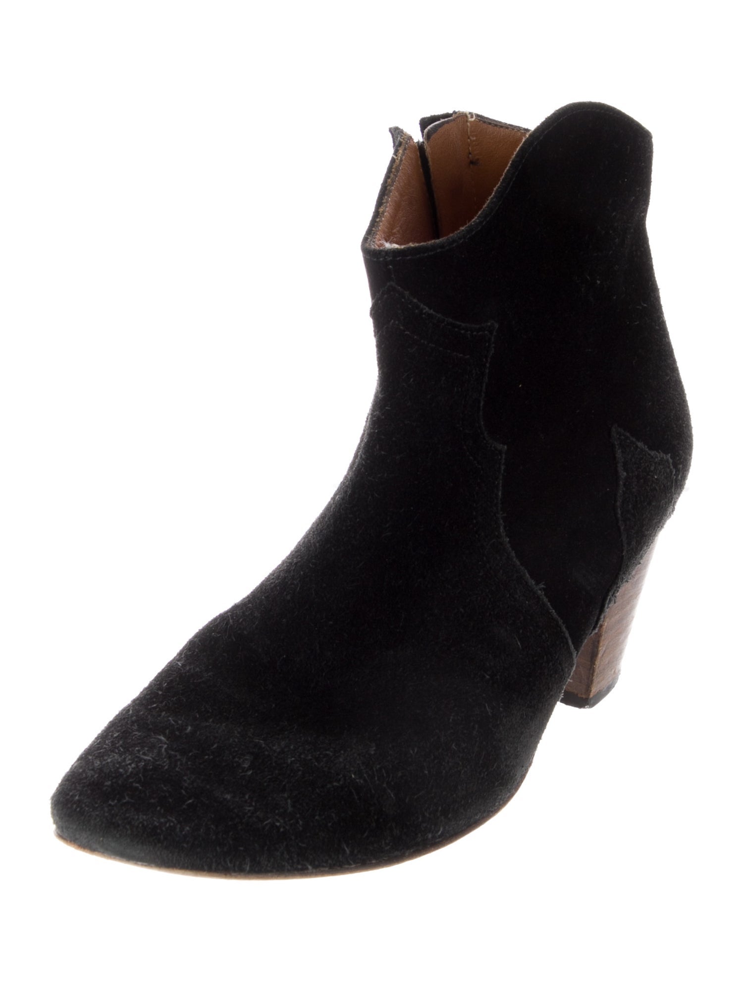Isabel Marant Suede Western Boots
