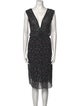 Isabel Marant Silk Knee-Length Dress