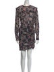 Isabel Marant Floral Print Mini Dress