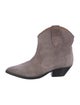 Isabel Marant Suede Western Boots