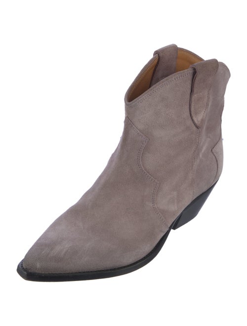 Isabel Marant Suede Western Boots