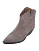 Isabel Marant Suede Western Boots