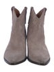 Isabel Marant Suede Western Boots