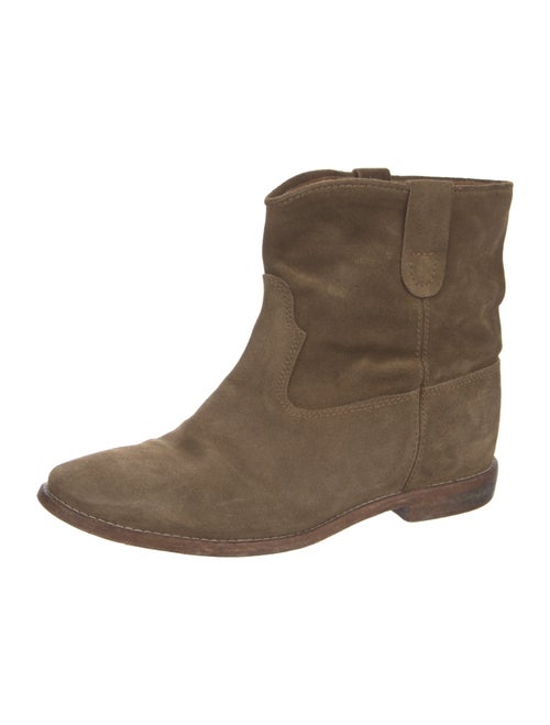 Isabel Marant Suede Western Boots