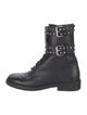 Isabel Marant Leather Studded Accents Combat Boots