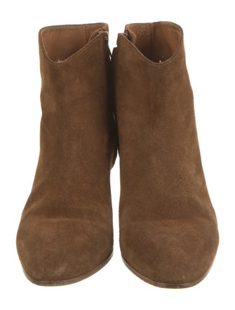 Isabel Marant Suede Western Boots