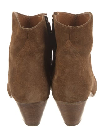 Isabel Marant Suede Western Boots