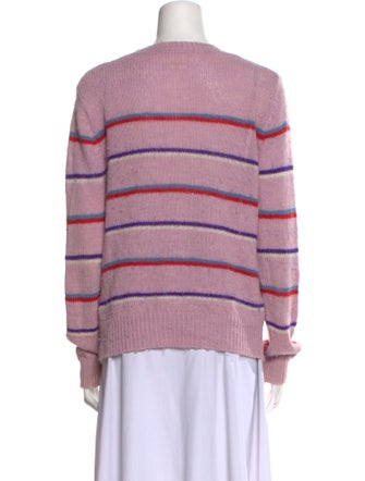 Isabel Marant Striped Crew Neck Sweater
