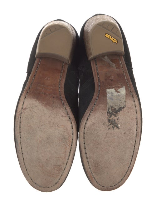 Isabel Marant Suede Colorblock Pattern Western Boots