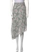 Isabel Marant Printed Midi Length Skirt