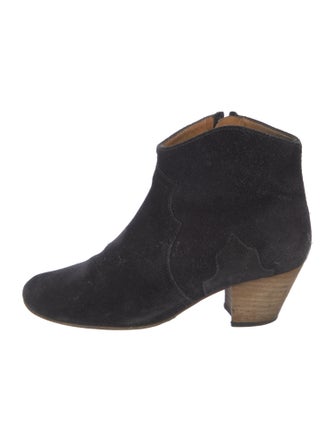 Isabel Marant Suede Western Boots