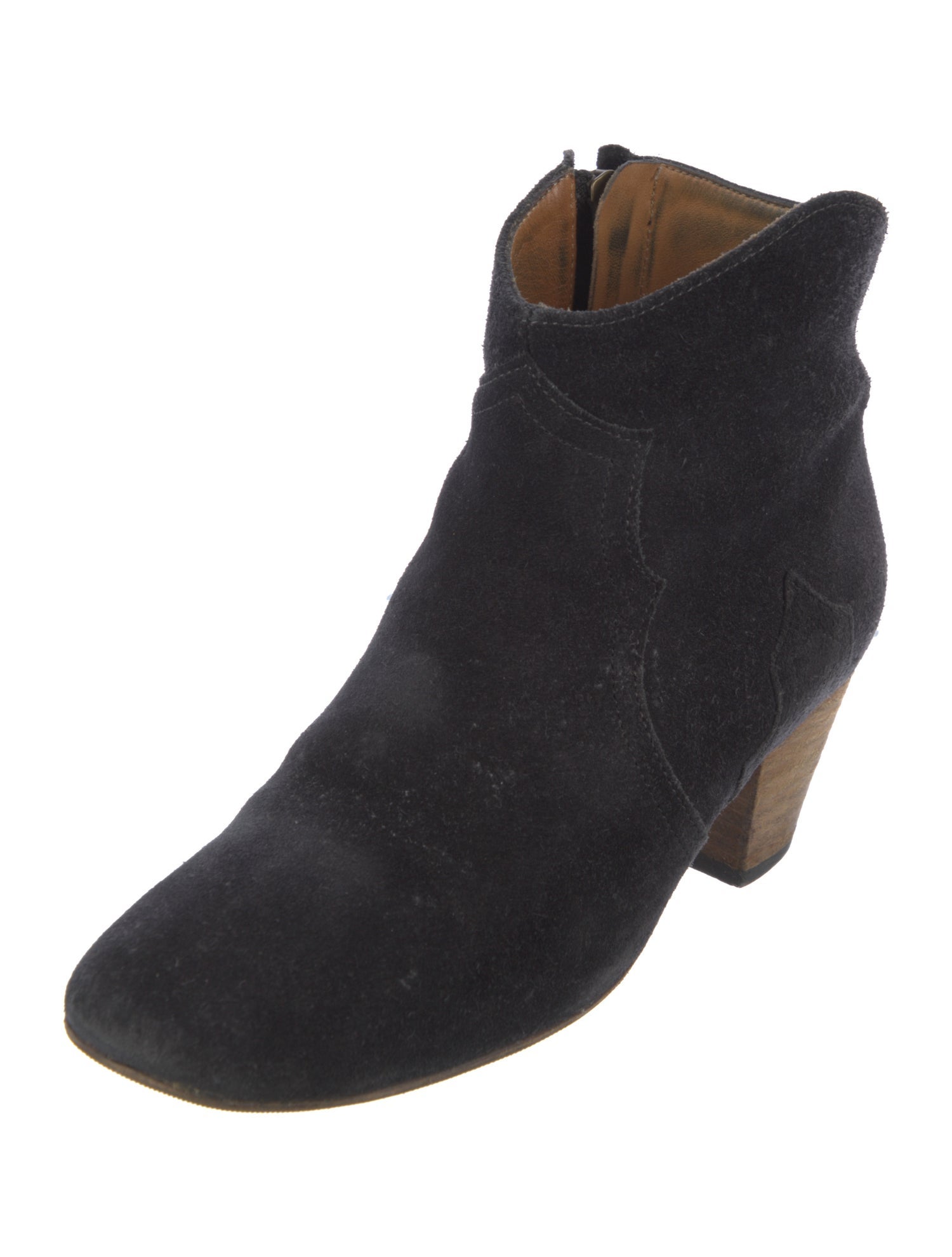 Isabel Marant Suede Western Boots