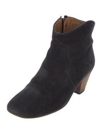 Isabel Marant Suede Western Boots