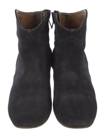 Isabel Marant Suede Western Boots
