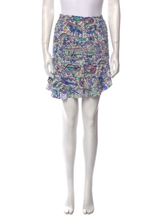 Isabel Marant Printed Mini Skirt