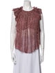 Isabel Marant Silk Printed Blouse
